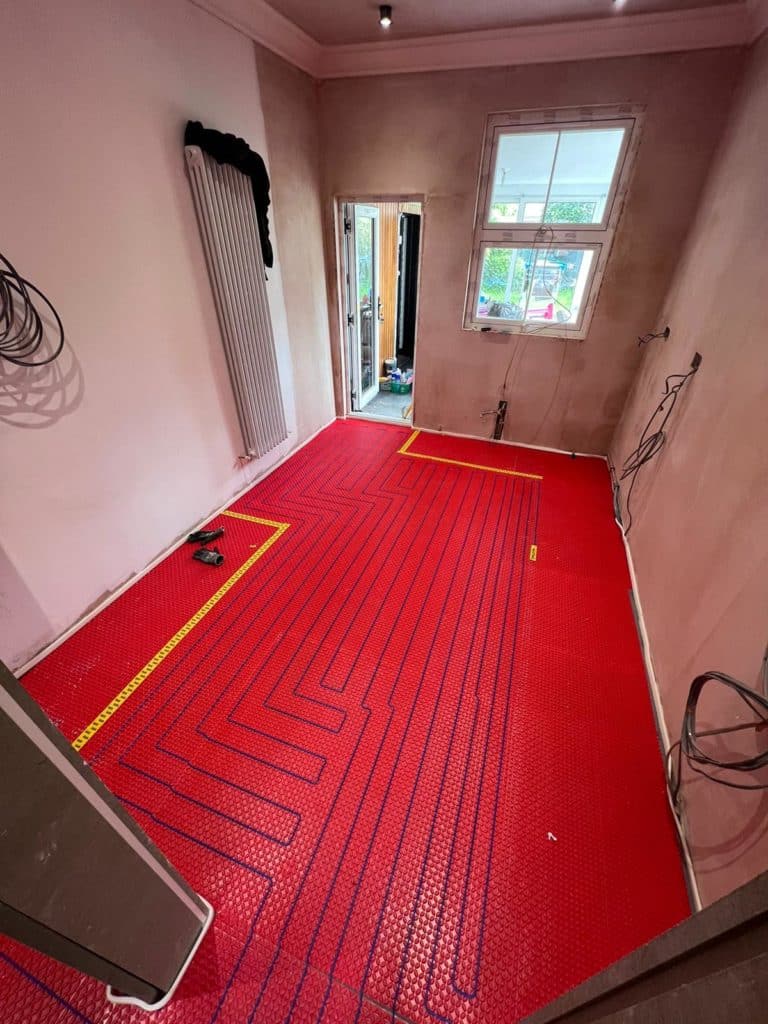 underfloor heating