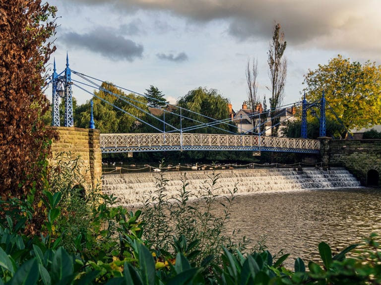 leamington spa jephson gardens bridge